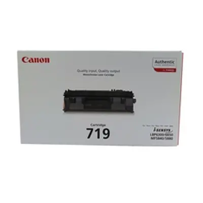 Canon 719 Toner Cartridge Black 3479B002