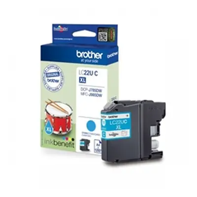 Brother LC22UC Inkjet Cartridge Cyan LC22UC