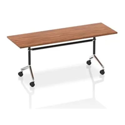 Impulse 1800mm Flip Top Rectangular Table Walnut Top