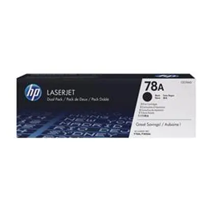 HP 78A 2-pack Black Original LaserJet Toner Cartridges (CE278AD)