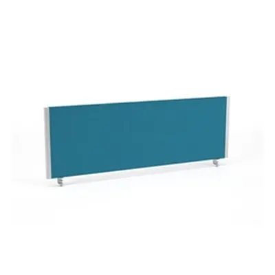 Impulse/Evolve Plus Bench Screen 1200 Maringa Teal Silver Frame