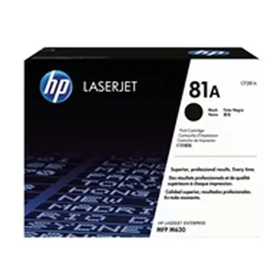 HP 81A Black Original LaserJet Toner Cartridge (CF281A)