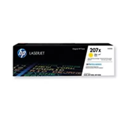 HP 207X Original LaserJet Toner Cartridge High Yield Yellow W2212X