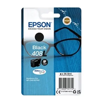 Epson 408L Ink Cartridge DURABrite Ultra Glasses Black C13T09K14010