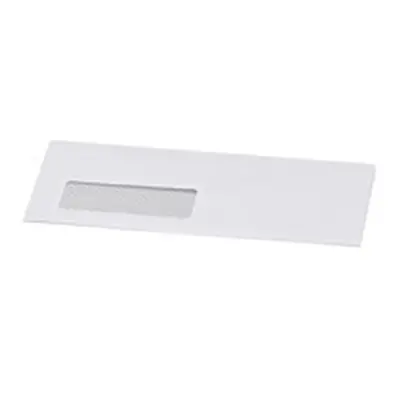 Postmaster Gummed Wallet Window White Envelopes DL [Pack 500] B29153