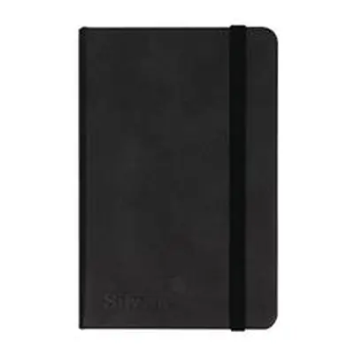 Silvine Executive Soft Feel Pocket Notebook Ruled A6 - 196BK