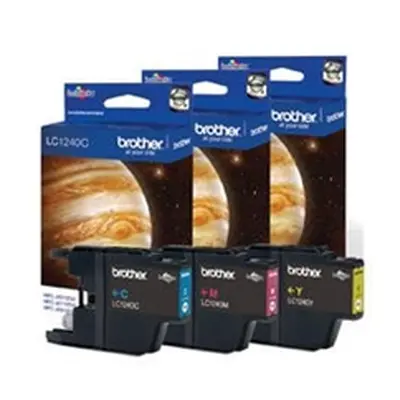 Brother LC1240 Inkjet Cartridge Multipack CMY LC1240RBWBP