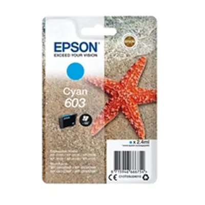 Epson 603 Ink Cartridge Starfish Cyan C13T03U24010