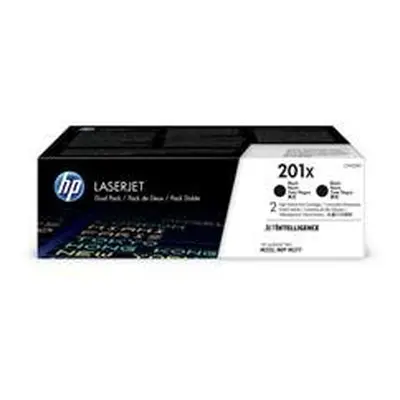 HP 201X Original LaserJet Toner Cartridge High Yield Black 2-pack