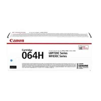 Canon 064H Toner Cartridge High Yield Cyan 4936C001