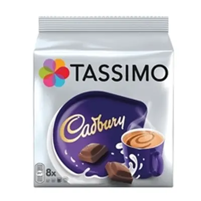 Tassimo Cadbury Hot Chocolate 240g Capsules (5 Packs of 8) 4031638