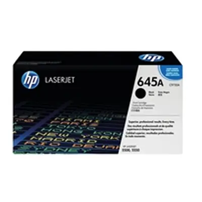 HP 645A Black Original LaserJet Toner Cartridge (C9730A)