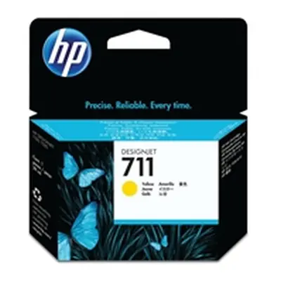 HP 711 DesignJet Ink Cartridge 29-ml Yellow CZ132A