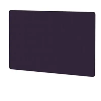 Air Screen for B2B Desk 1400x800mm Bespoke Tansy Purple Fabric