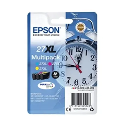 Epson 27XL Ink Cartridge DURABrite Alarm Clock Multipack HY CMY