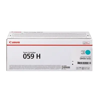 Canon 059H Toner Cartridge High Yield Cyan 3626C001