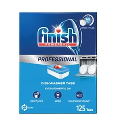 Finish Powerball Professional Dishwasher Tablets (Pack of 125 tabs)