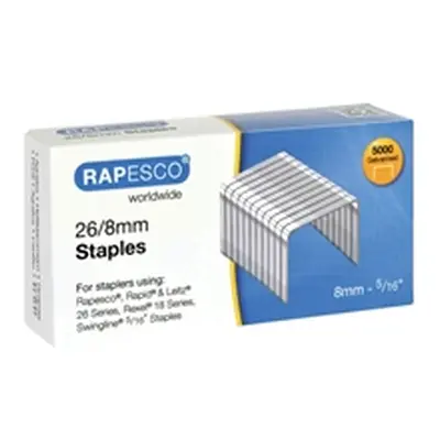 Rapesco 26/8mm Staples (5000 Pack) S11880Z3