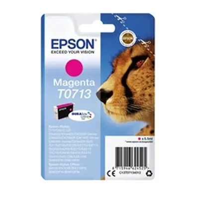 Epson T0713 Ink Cartridge DURABrite Ultra Cheetah Magenta C13T07134012