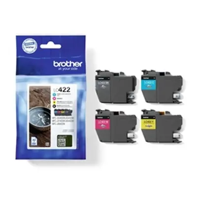 Brother LC422 Inkjet Cartridge Multipack CMYK LC422VAL