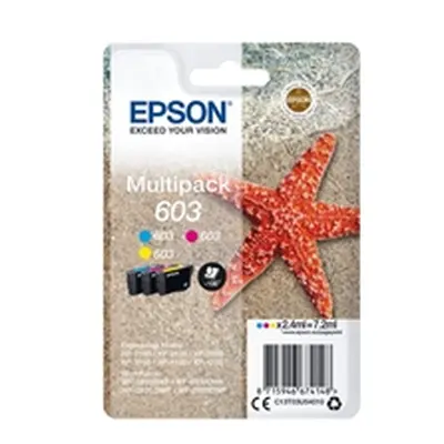 Epson 603 Ink Cartridge Starfish Multipack CMY C13T03U54010