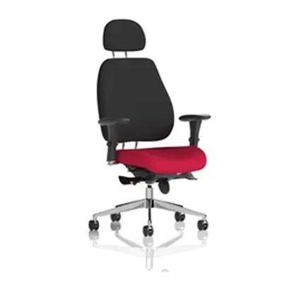 Chiro Plus Bespoke Colour Seat Bergamot Cherry With Headrest