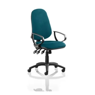 Eclipse XL III Lever Task Operator Chair Kingfisher Colour