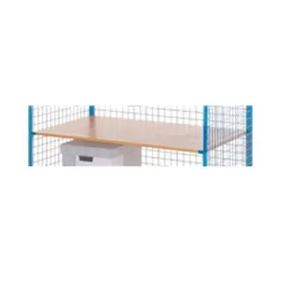 Shelf to suit Large Distribution Trolley; Veneer; 30kg; Veneer