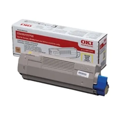 OKI 43872305 yellow toner