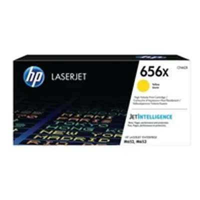 HP 656X High Yield Yellow Original LaserJet Toner Cartridge