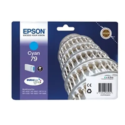 Epson 79 Ink Cartridge DURABrite Ultra Tower of Pisa Cyan C13T79124010