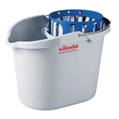 Vileda Supermop Bucket and Wringer 10 Litre Blue 138924