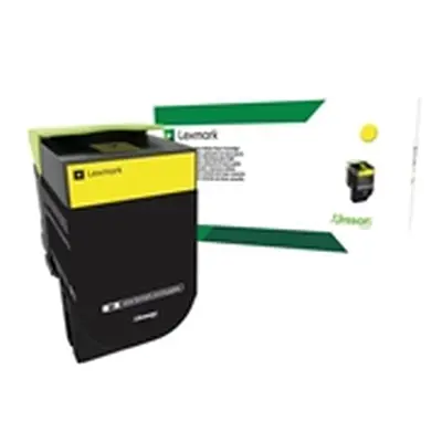 Lexmark 802Y (Yellow) Return Program Toner Cartridge (Yield - 80C20Y0