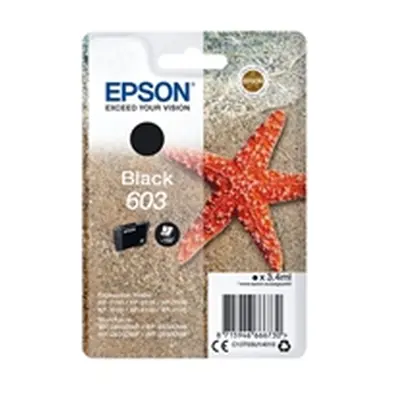 Epson 603 Ink Cartridge Starfish Black C13T03U14010