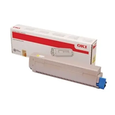 OKI 45862837 (Yield: 7,300 Pages) Yellow Toner Cartridge