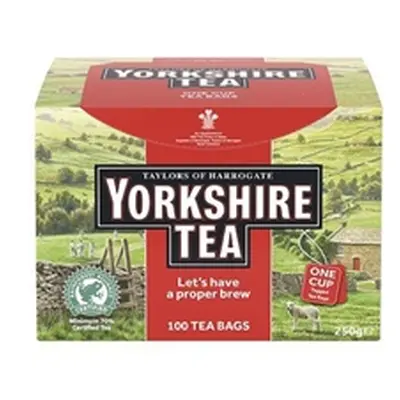 Yorkshire Tea String & Tagged 100's - PACK (6)