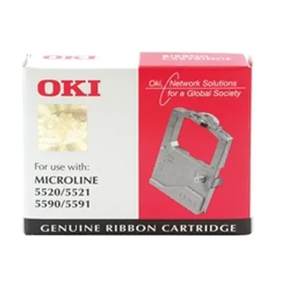 OKI ML5500 Series Black Fabric Nylon Ribbon Cartridge