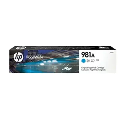 HP 981A Cyan Original PageWide Cartridge (J3M68A)