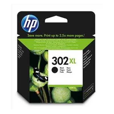 HP 302XL High Yield Black Original Ink Cartridge (F6U68AE)