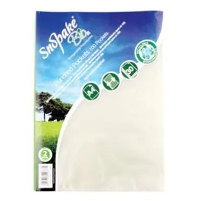 Snopake Bio Punched Pocket A4 Clear (100 Pack)