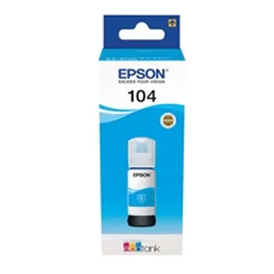 Epson 104 Ink Bottle EcoTank Cyan C13T00P240