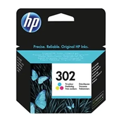 HP 302 Tri-colour Original Ink Cartridge (F6U65AE)