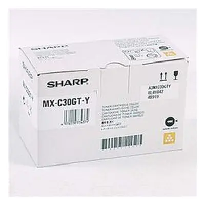 Sharp Mxc30Gty Yellow Toner 6K