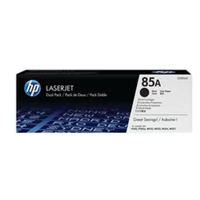 HP 85A 2-pack Black Original LaserJet Toner Cartridges (CE285AD)