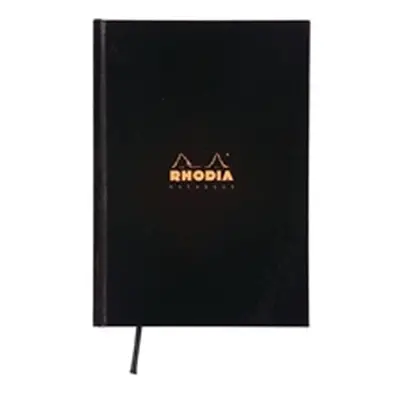 Rhodia Business Book A5 Casebound Hardback 192 Pages Black (3 Pack)