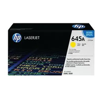 HP 645A Yellow Original LaserJet Toner Cartridge (C9732A)