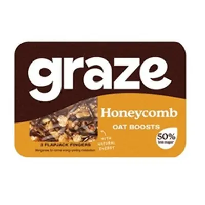 Graze Honeycomb Flapjack 50g Pack of 9 3824