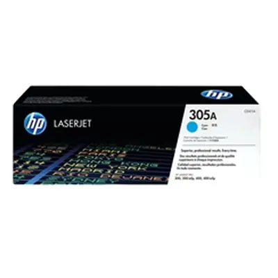 HP 305A Cyan Original LaserJet Toner Cartridge (CE411A)