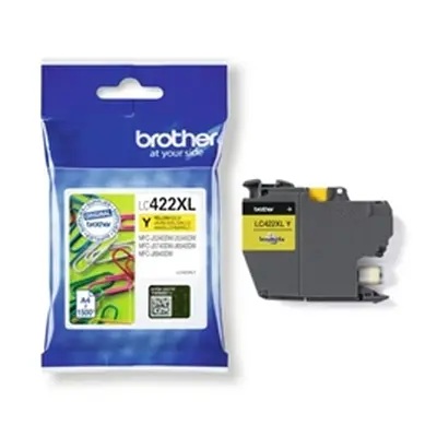 Brother LC422XLY Inkjet Cartridge High Yield Yellow LC422XLY