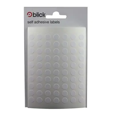 Blick White 8mm Round Label Bag (9800 Pack) RS000853